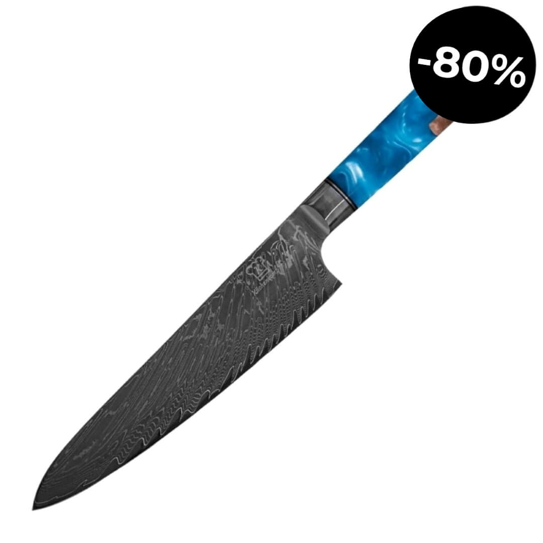 Damask Kockkniv
