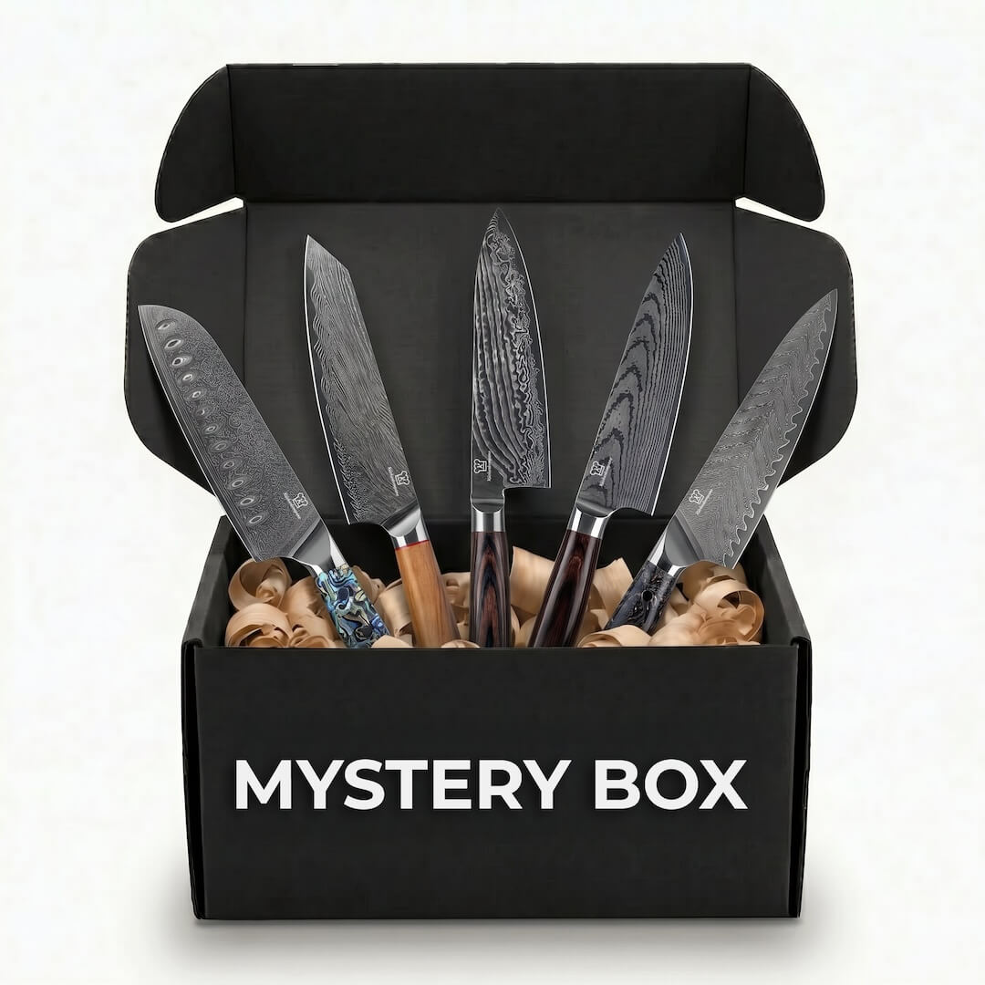 E-Mail: Mystery Box M / 5 tilfeldige premium kjøkkenkniver