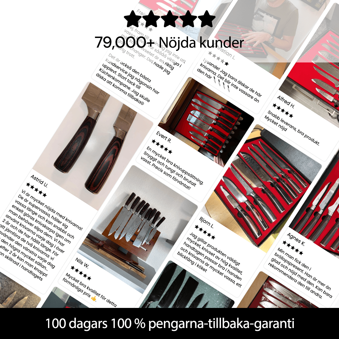 Asiatisk Premium Knivsett