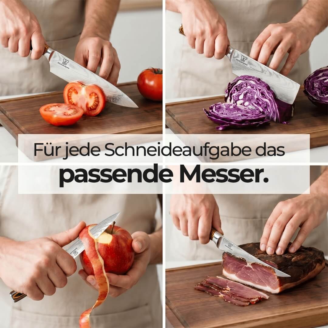 Akarui Knivsett Premium 8 deler