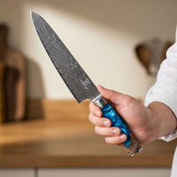 Aoki Damaskusknivsett