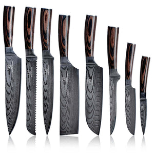 Asiatisk knivsett Premium