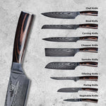 Asiatisk knivsett Premium