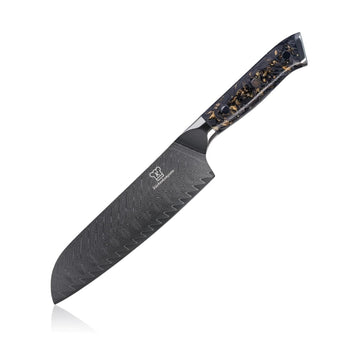 Kiiro Santoku damaskuskniv