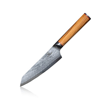 Mokuzai Santoku damaskuskniv