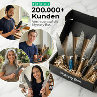 E-Mail: Mystery Box L / 7 tilfeldige premium kjøkkenkniver