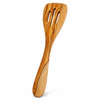 Stekespade i oliventre med spalter (30 cm)