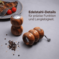Mega tilbudspakke: Matchende salatservise + kryddersett