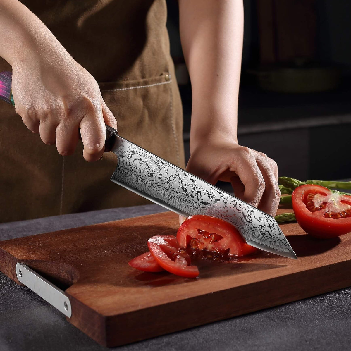 Damask Gyuto Kniv