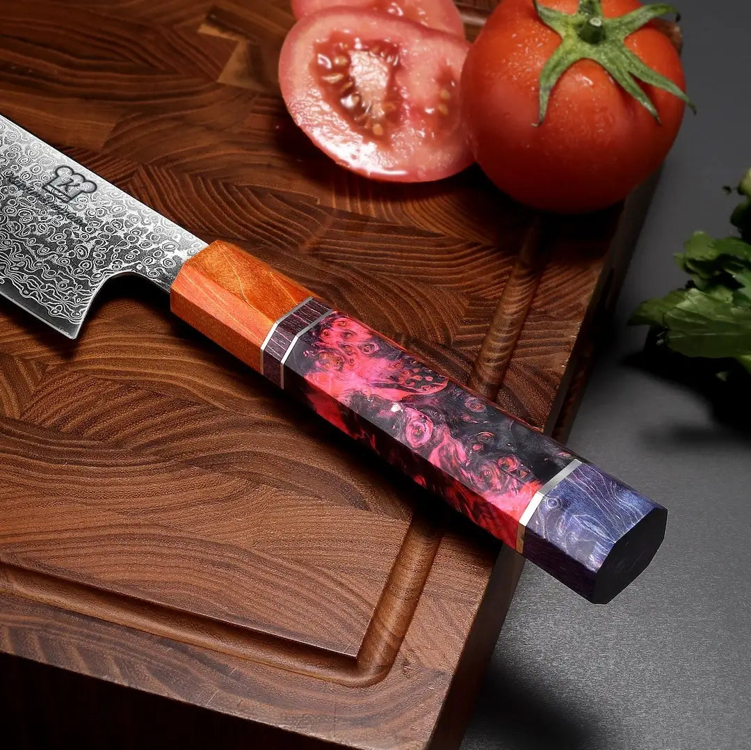Gyuto damaskuskniv-sett | Limitert utgave