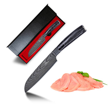 Kuro Santoku 5"