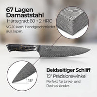 Kiiro Chef damaskuskniv