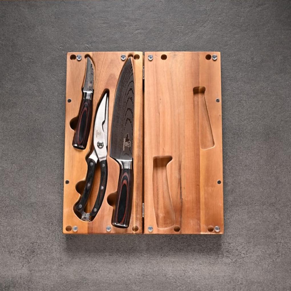 Outdoor Knivsett | 2-i-1