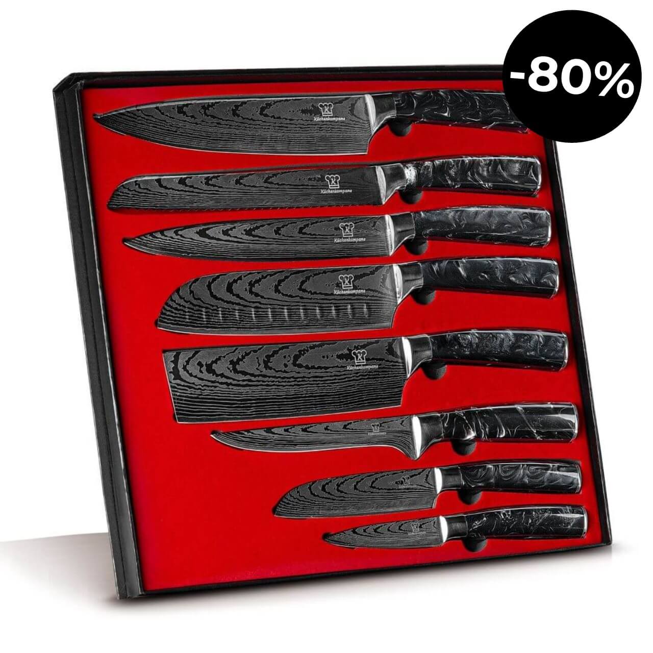 Kuro Premium Knivsett