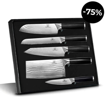 OKAMI knivsett med 5 deler