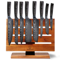Kurai Premium Knivsett med Magnetisk Jisahku Knivblokk