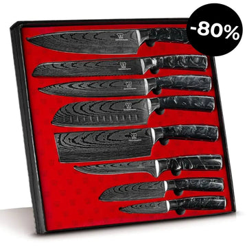 Kuro knivsett Premium 8 deler
