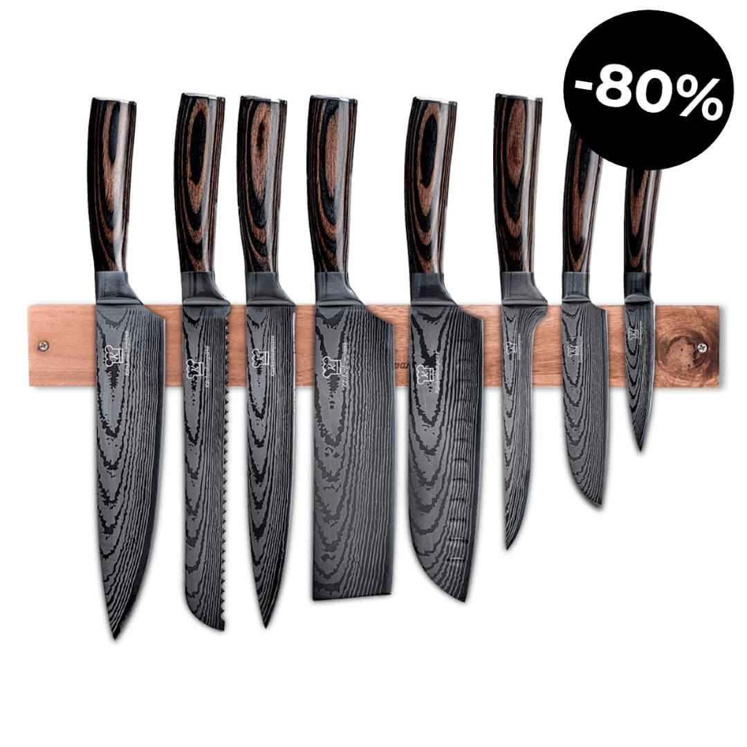 Premium Knivsett med Kōyōju Knivlist