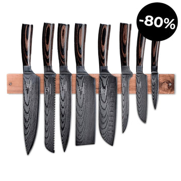 Premium Knivsett med Kōyōju Knivlist