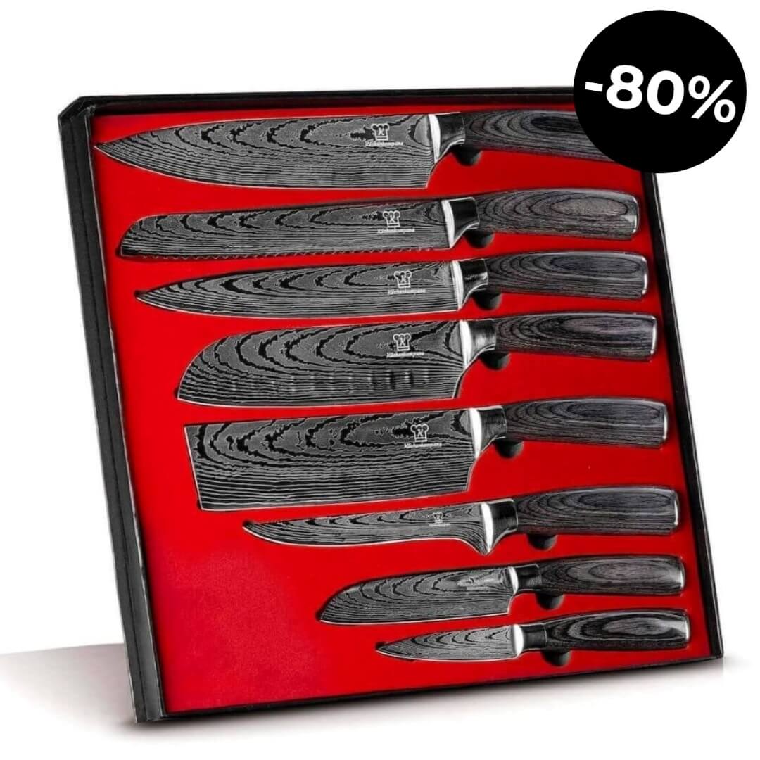 Kurai Premium Knivsett