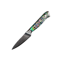 asiatische damast messer