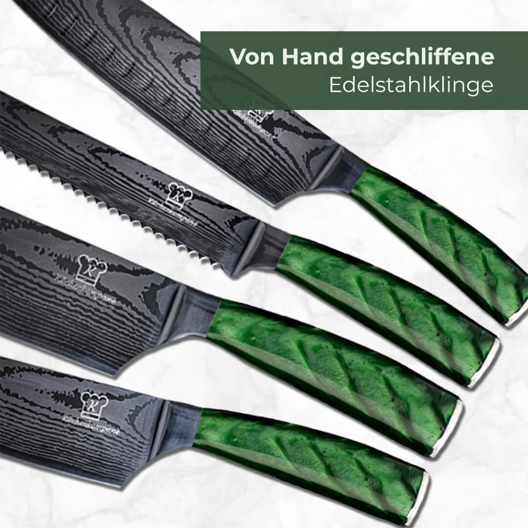 Midori knivsett 8 deler