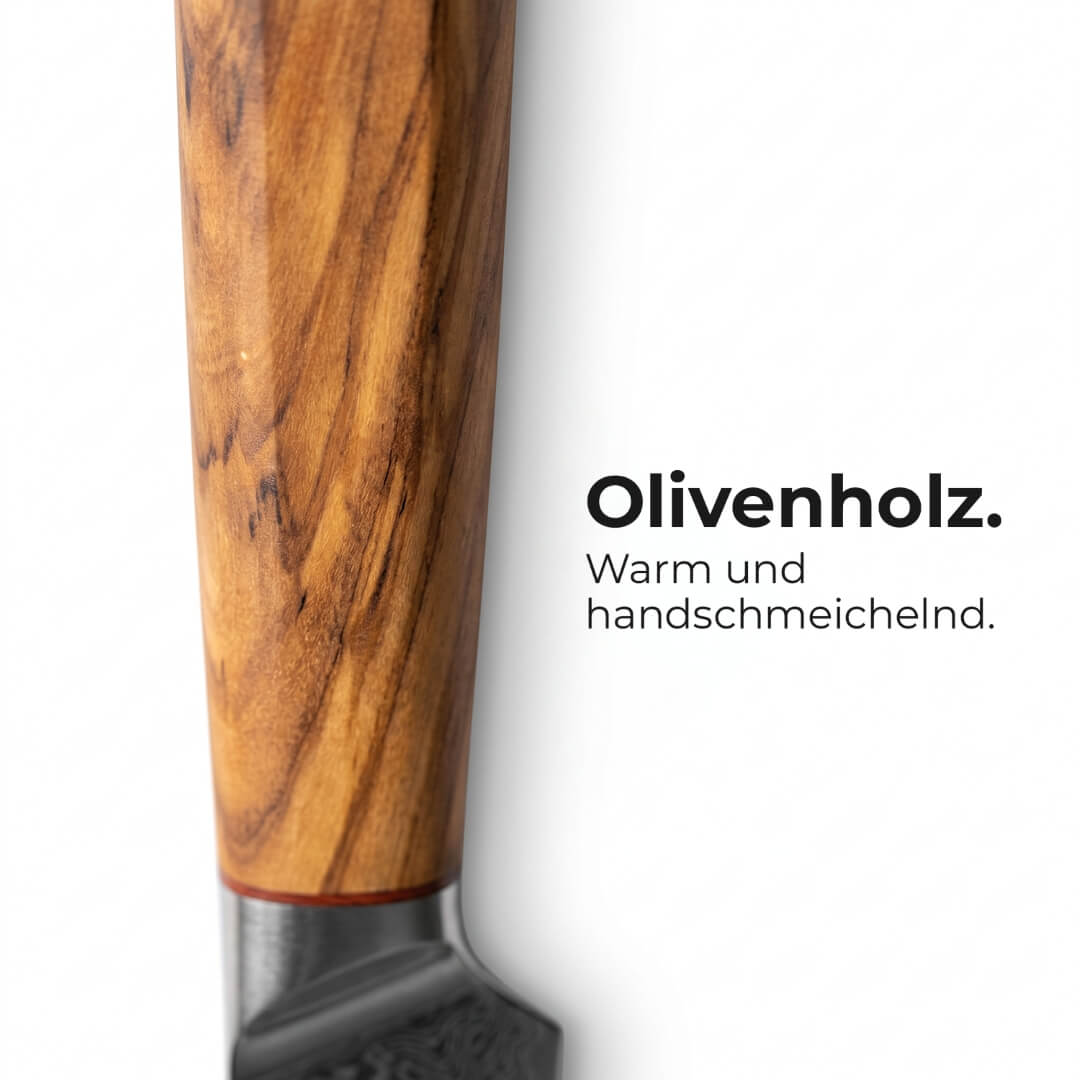 Mokuzai fileteringskniv i damaskusstål