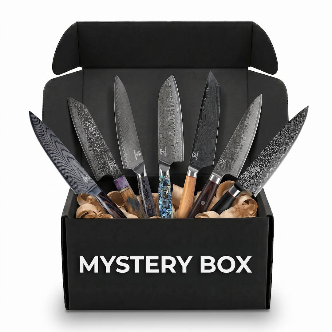 E-Mail: Mystery Box L / 7 tilfeldige premium kjøkkenkniver