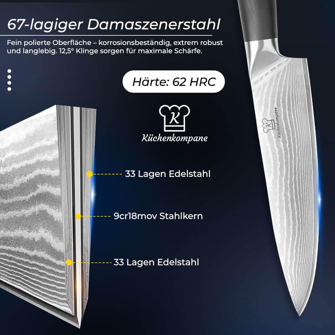 Damaskus tilbudspakke 11 deler