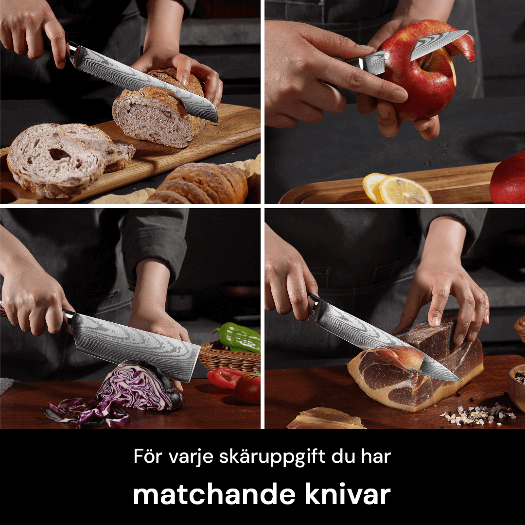 Asiatisk Premium Knivsett