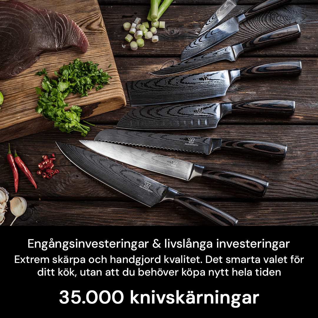 Asiatisk Premium Knivsett