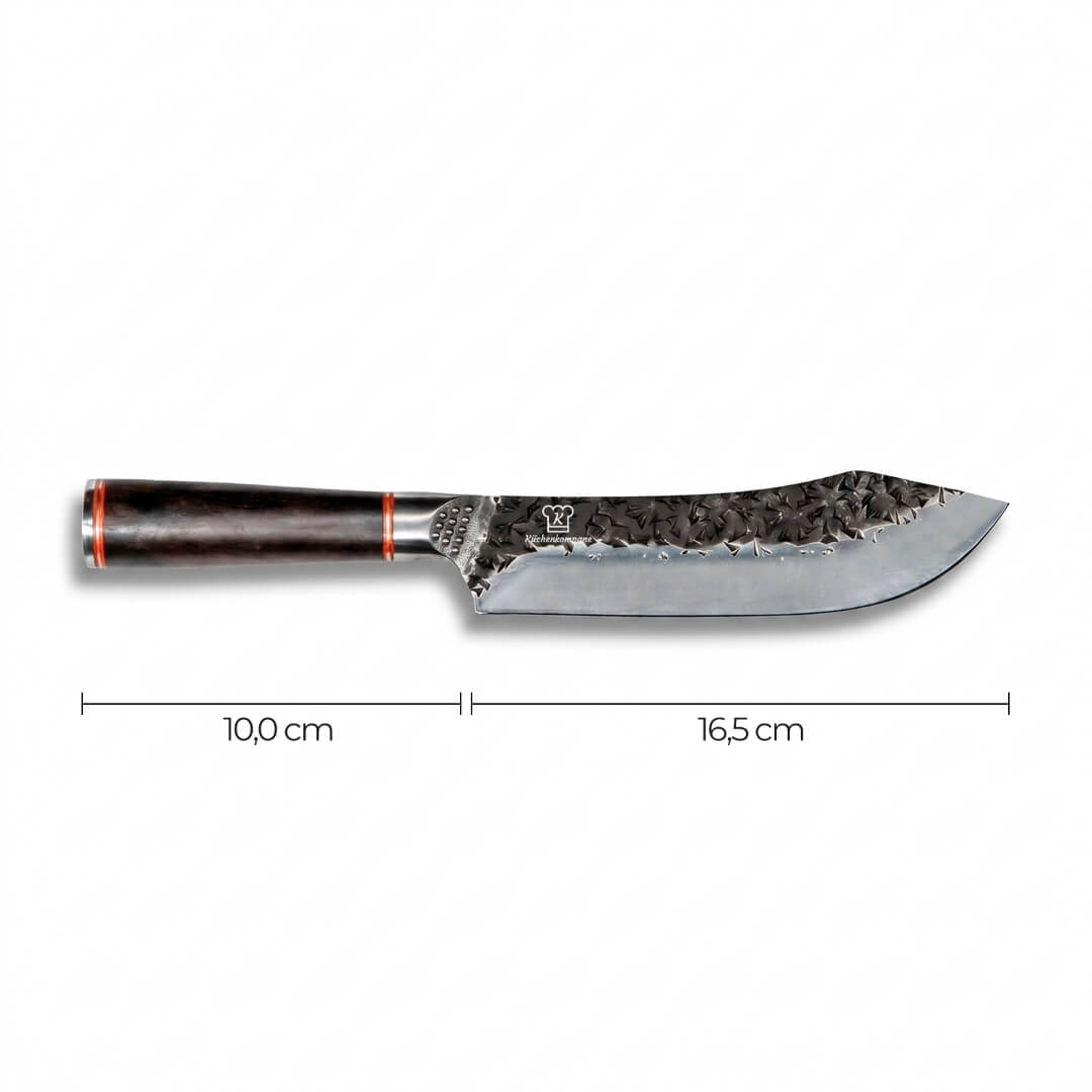 Rustikk kokkekniv buet