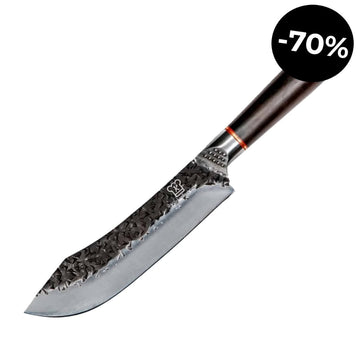 Rustikk kokkekniv buet