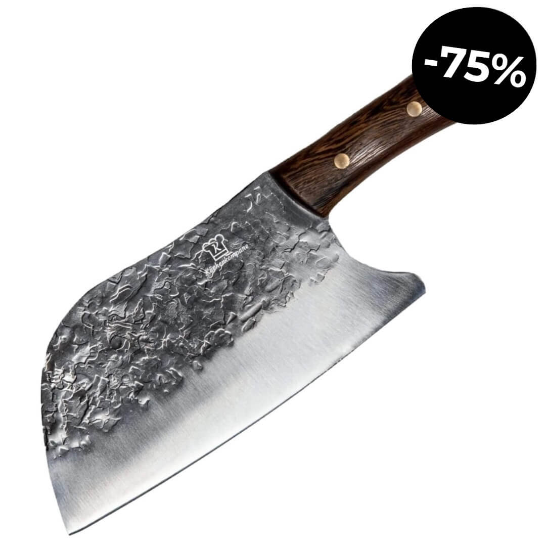 Rustikk hakkekniv