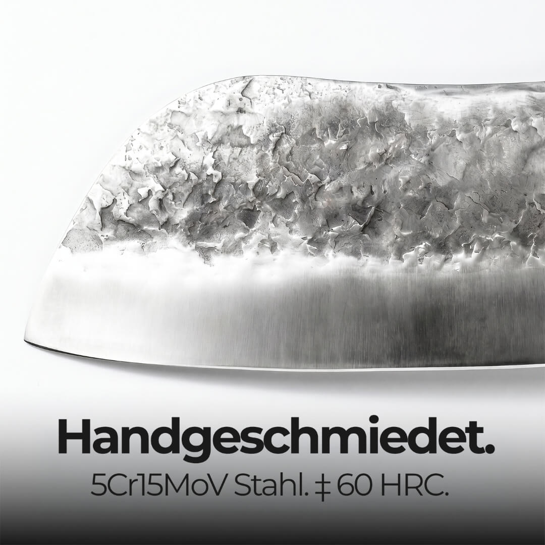 Rustikk hakkekniv