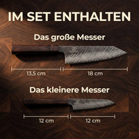 Shibui kleines Damastmesser