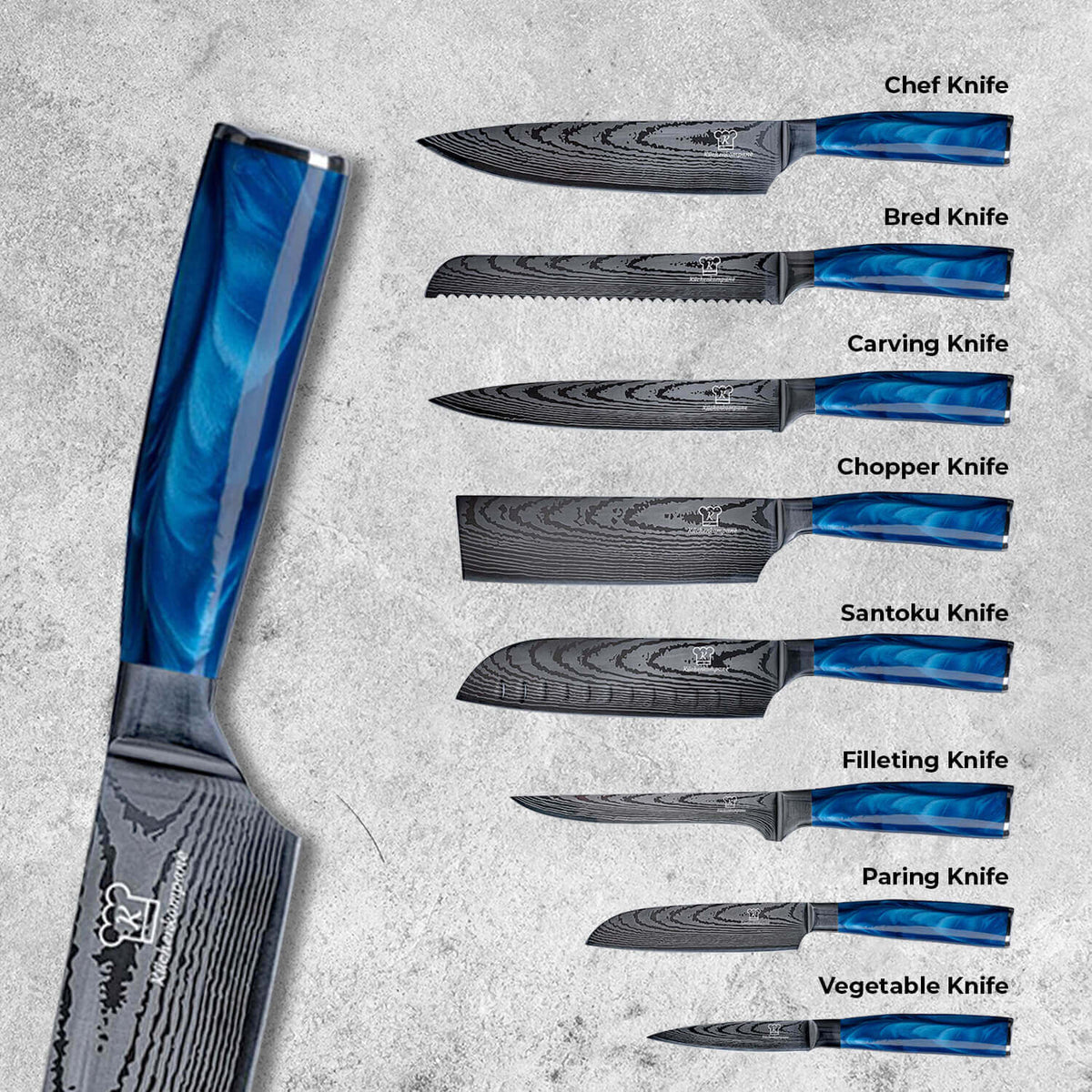 Shiburu Premium Knivsett