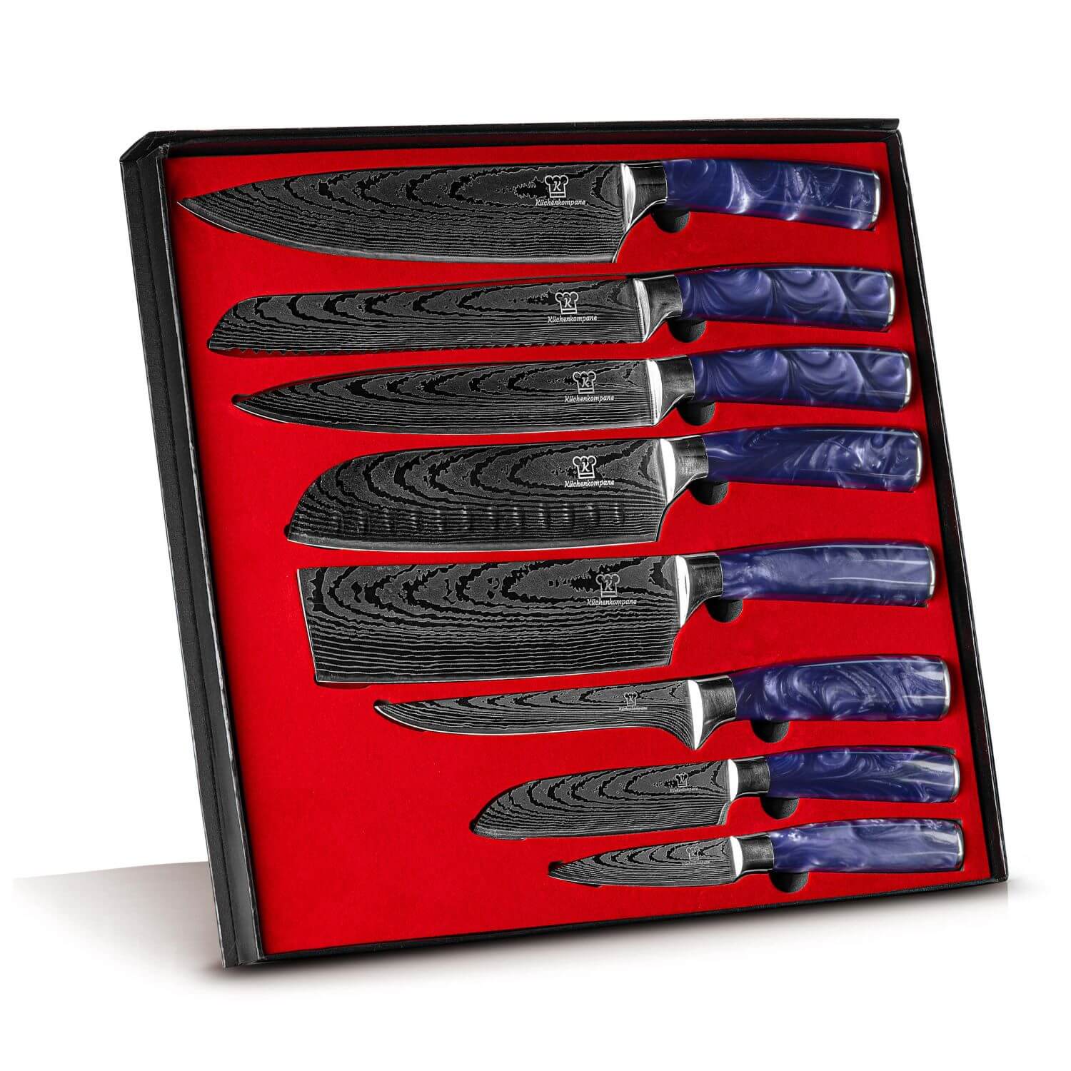 Pinku knivsett Premium 8 deler