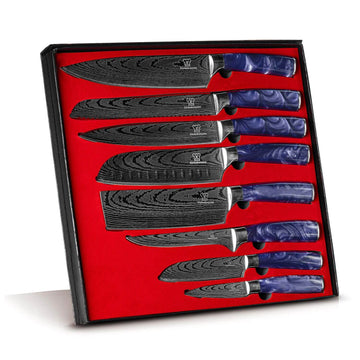 Pinku knivsett Premium 8 deler
