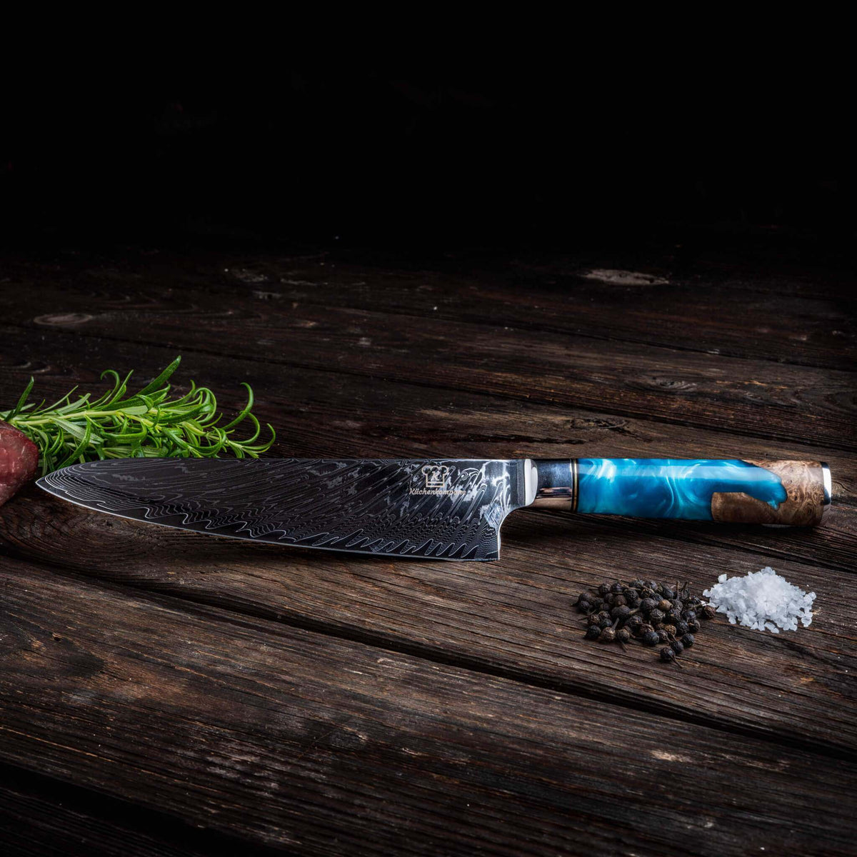 Damask Kockkniv