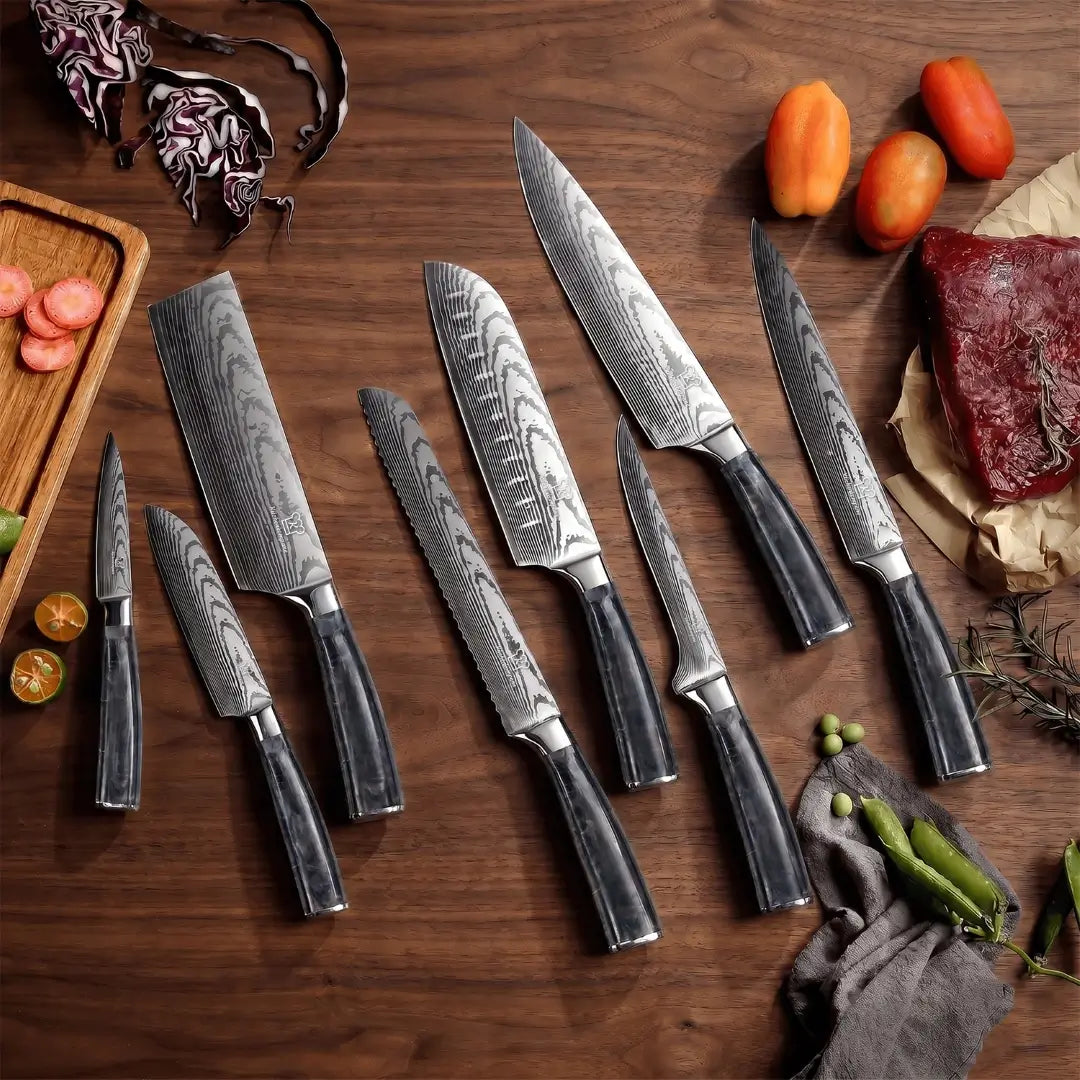 Kuro knivsett Premium 8 deler