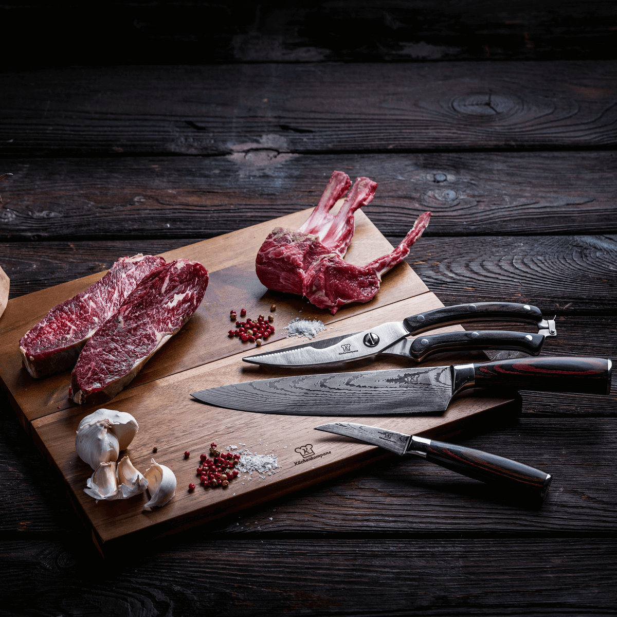 Outdoor Knivsett | 2-i-1